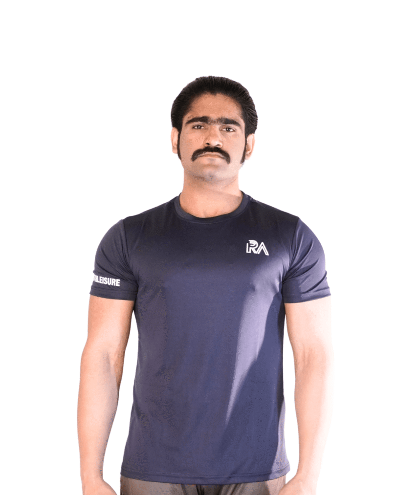 Flex Fit Active Tee Blue2