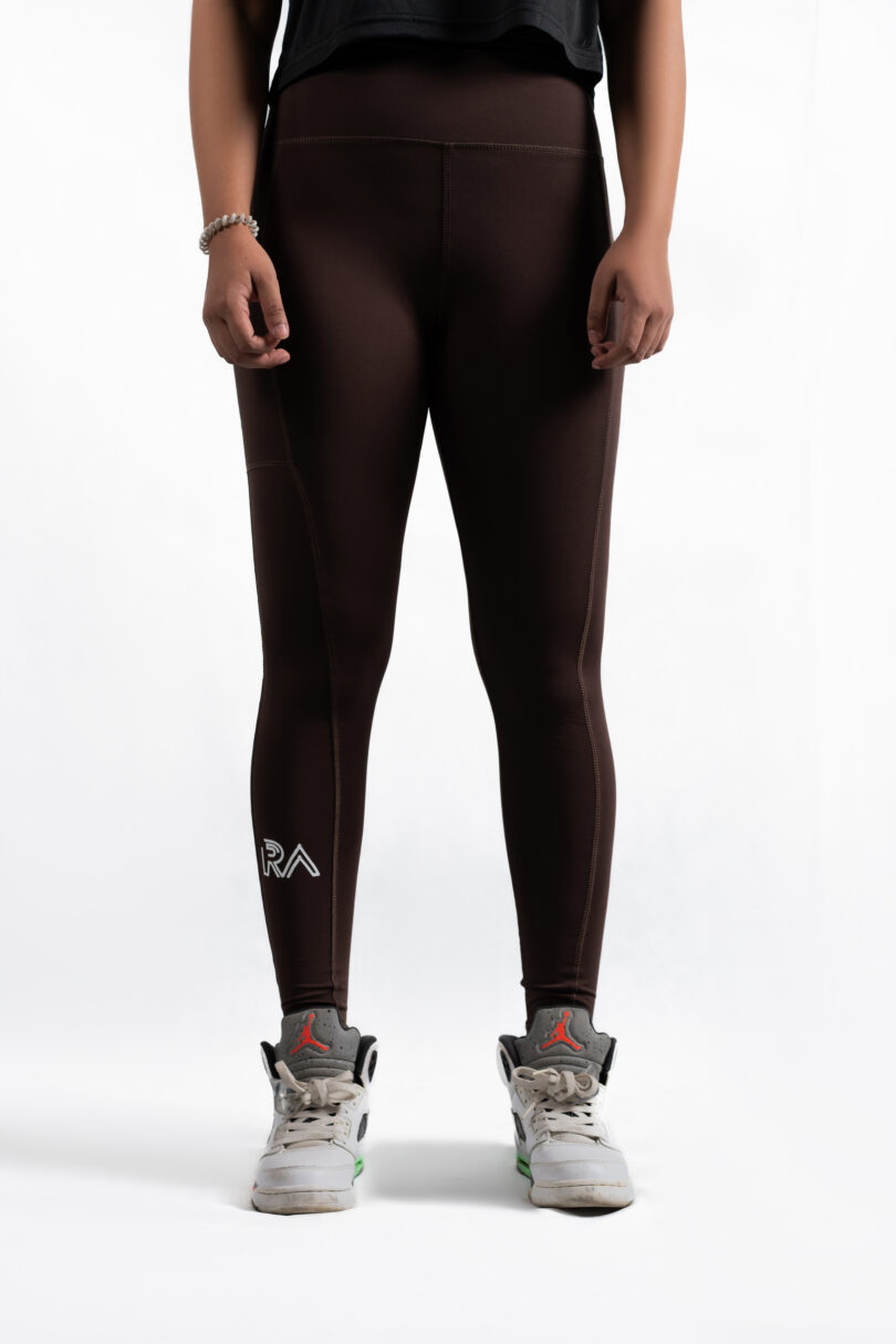 Everyday comfort leggings (chocolate brown) - Image 5