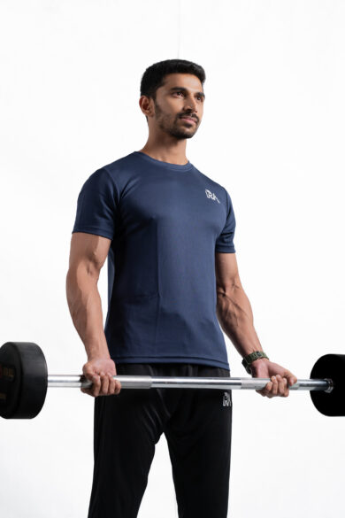 Mesh pro preformance tee (blue) - Image 3