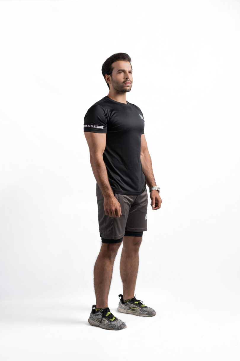 Fusion flex 2 in 1 shorts (brownish grey) - Image 2
