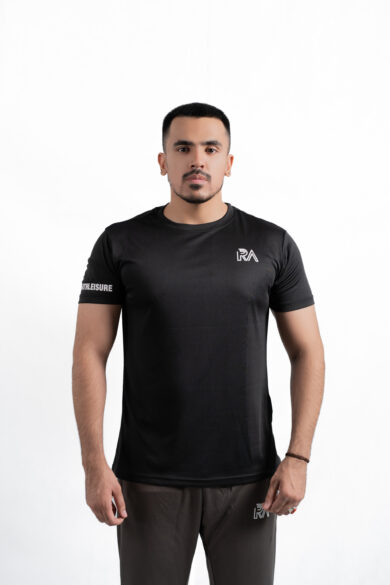 Flexfit active tee (black) - Image 3