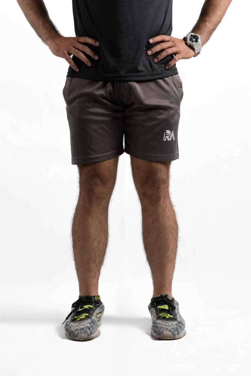 Muscle motion shorts (brownish grey)