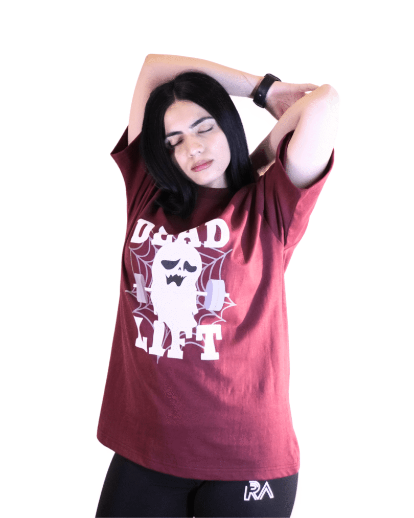 Women Deadlift Drop Shoulder T-Shirt4