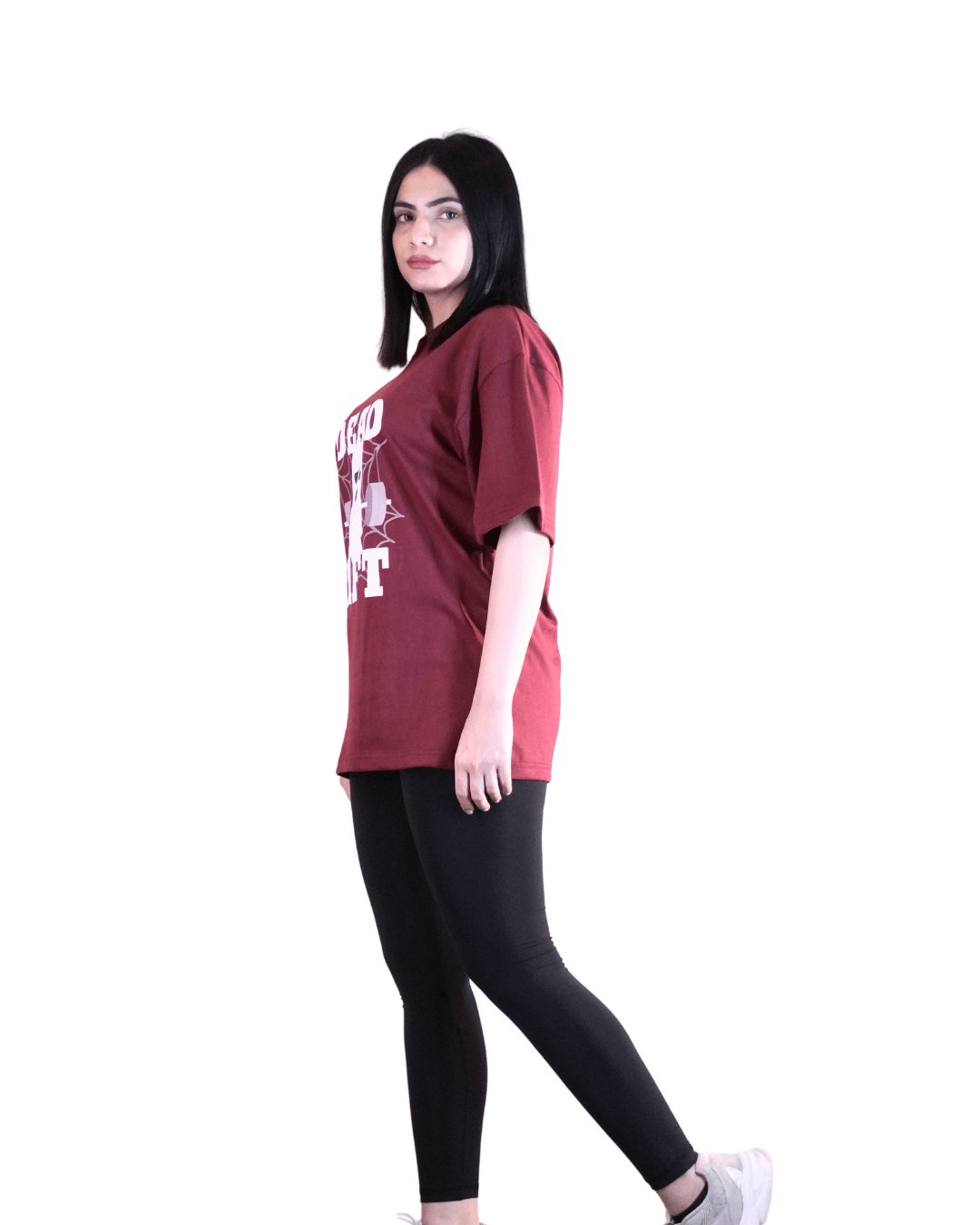 Women Deadlift Drop Shoulder T-Shirt5
