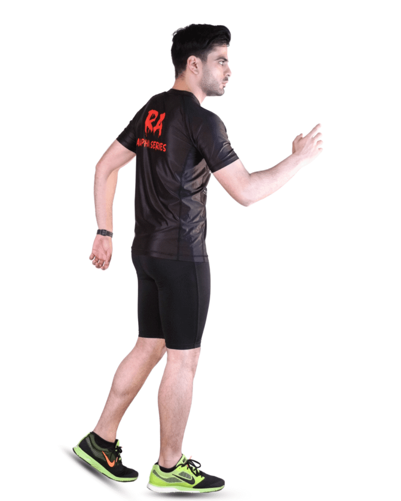 Men Compression Leggings Quarter Length4