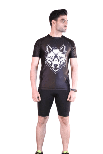 Men Compression Leggings Quarter Length