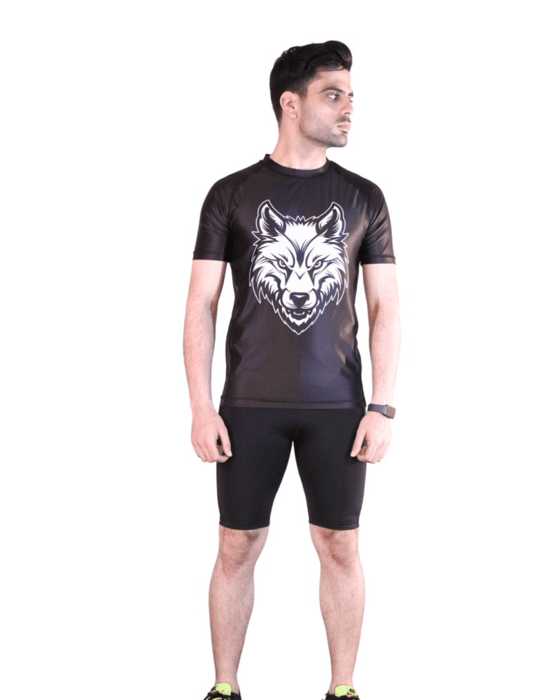 Men Compression Leggings Quarter Length